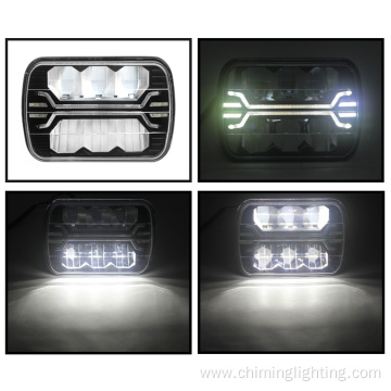 New DOT Square 5X7inch High Low Beam Headlight 36W Led Headlights For truck offroad